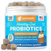 PawSafe Probiotiques Chiens – Bouteille, soutien digestion potentiel.