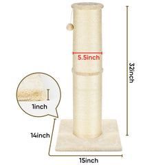 PAWSCRAT base large 14x15 assure stabilité pendant le griffage