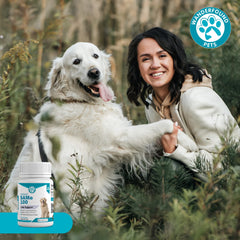 Pawsitive Wanderfound SAME: dosage quotidien simple pour chien.