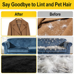 Gant pawsnheart deshedding-vetements-draps, élimine les poils sur vêtements et linge