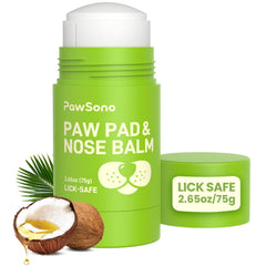 Baume PawSono application sans cuillère pour nez et pattes, rapide et propre.