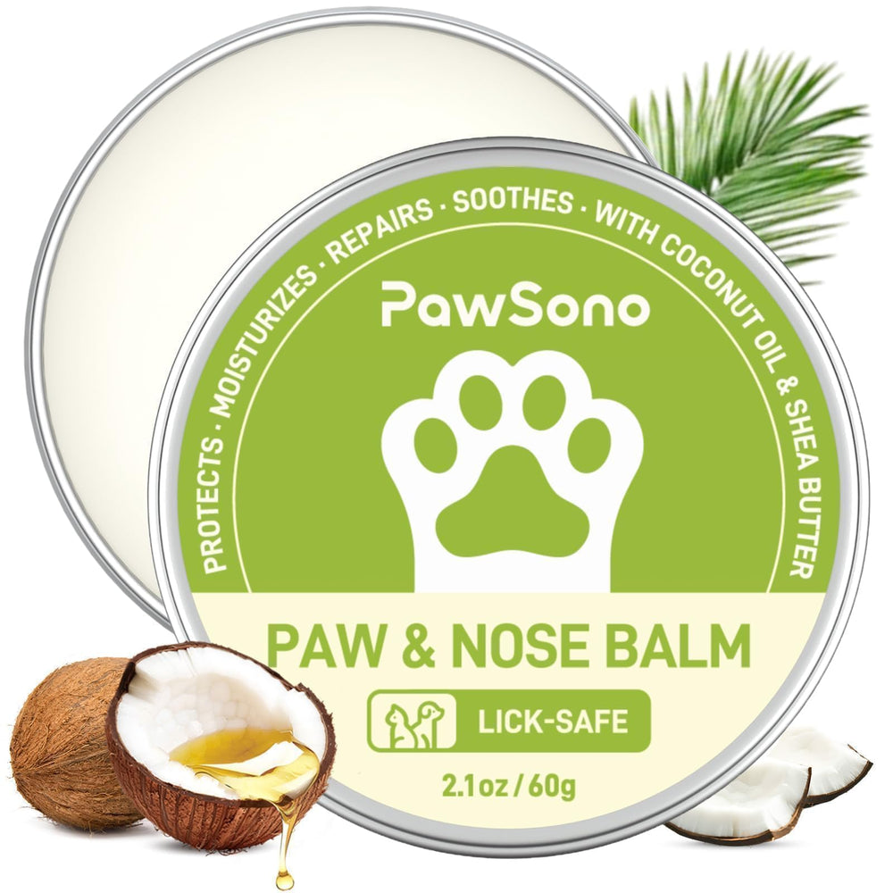 Baume PawSono pour pattes, nourrissage profond et douceur durable.