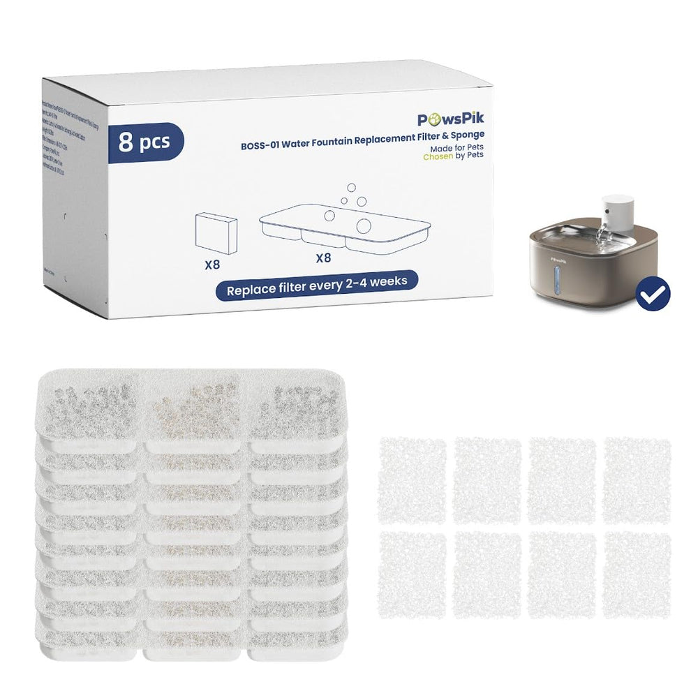 PAWSPIK filtre de remplacement BOSS-01 pour une eau plus propre et plus fraîche