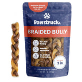 Pawstruck batons bully 7 tresses packshot – friandise naturelle et durable pour chiens