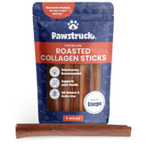 Pawstruck bâtons collagene 11-12 pouces pour chiens, mâchage durable.
