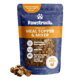Pawstruck Topper au poulet : sac pratique prêt à servir pour le repas du chien.