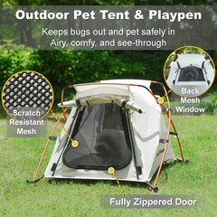 Pawthway Tente chien-chat intérieur-matelas, confort contre le sol.