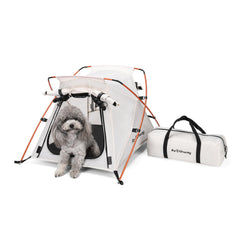 Pawthway Tente chien-chat avec porte maillage, refuge léger et ventilé.