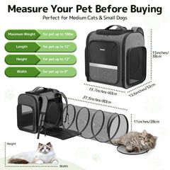 Pawtners sac-dos-chat bretelles rembourrees ergonomiques