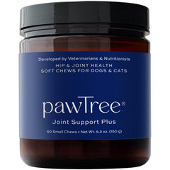 PawTree boîte-supplement articulations : soutien naturel à la mobilité des animaux.