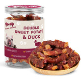 PAWUP boîte friandises canard et patate douce, récompense savoureuse et pratique
