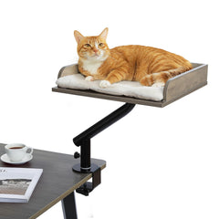 PAWZ Road chat-lit-bureau rotation 360, proche de vous pendant le travail.
