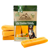 PeaksNpaws emballage du fromage de Yak Himalayen, prêt à partager.