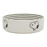 Bol Peanuts Snoopy en grès, os-design, idéal pour eau et croquettes quotidiennes.