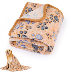 PEASUG couverture chien doux 42x30 sur chien offre chaleur et confort.
