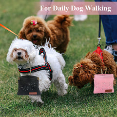 PEASUG pochette main-libres idéale pour promenades avec chien.