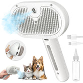 Pecait Brosse Vapeur Chat mue douce – pelage plus facile à démêler