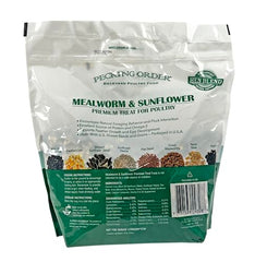 Pecking Order 9328: graines de lin omega-3 et calcium pour soutenir le développement des œufs.