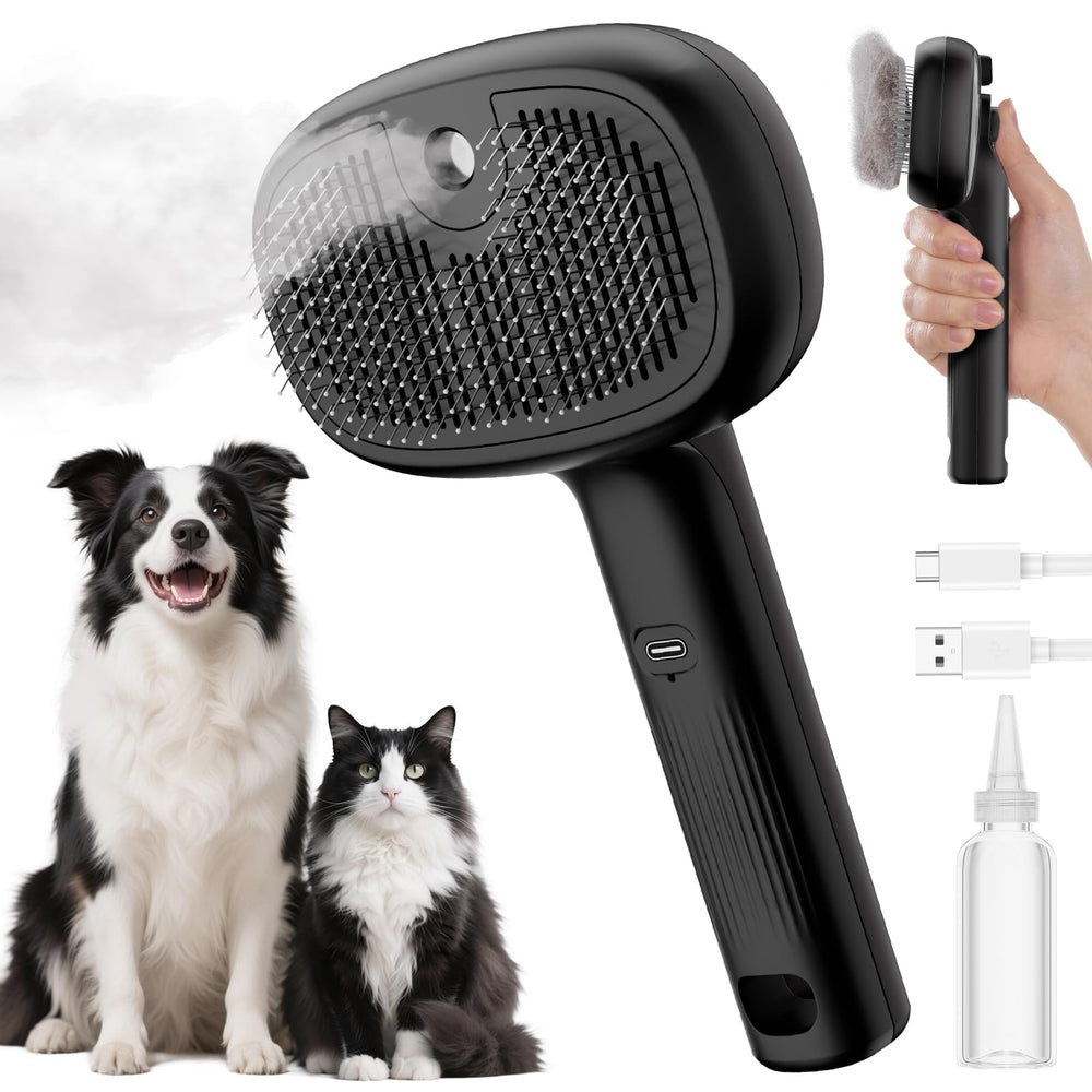 Pecute brosse vapeur chat usage quotidien pour pelage brillant