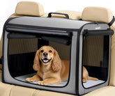 Pecute Carriere Chien Grand - vue exterieur, cadre robuste pour trajet en voiture