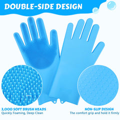 Gants Pecute résistance chaleur 450 °F, nettoyage possible