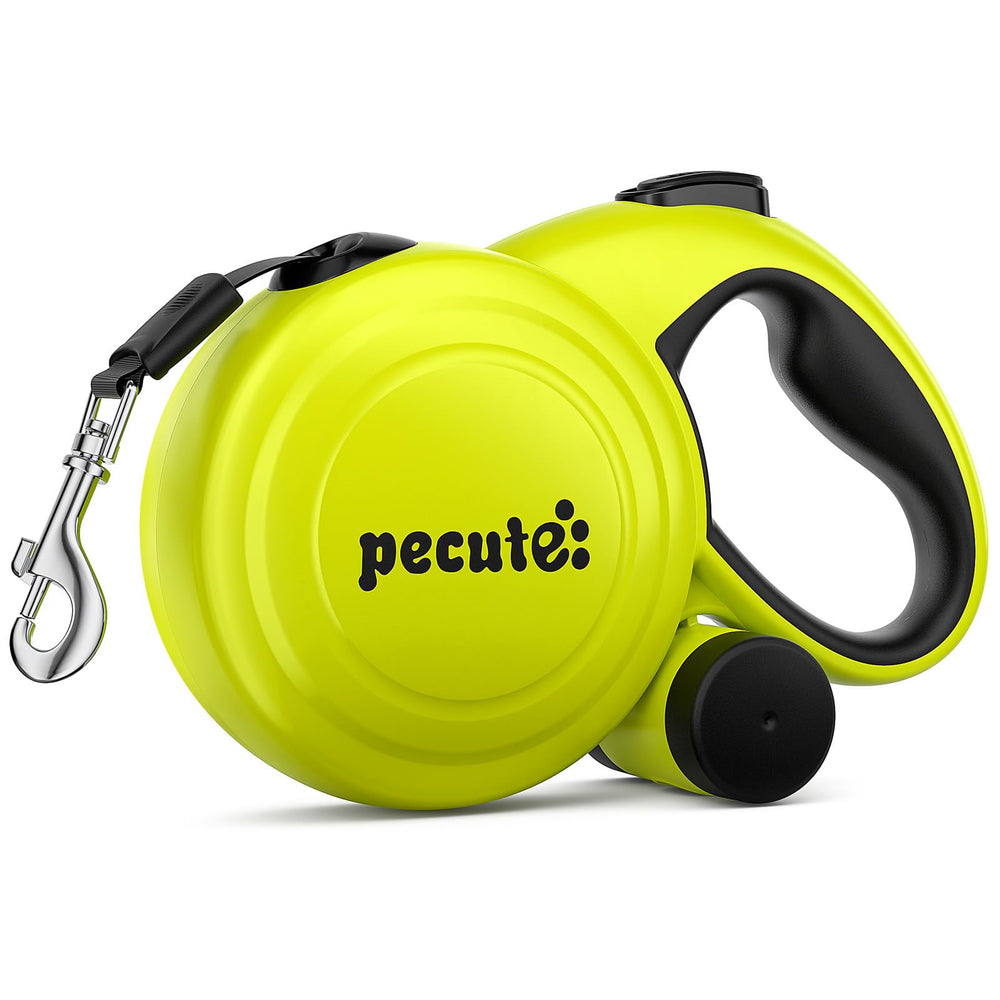 Laisse rétractable Pecute avec longue portée pour balades