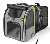 Pecute porte-chat extensible avant, pratique et sûr.
