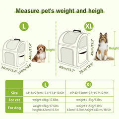 Pecute sac-dos-chat-acces-multiples: accès facile pour votre animal lors des déplacements.