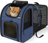 Pecute : aperçu avant du sac-dos-chat avec espace extensible.