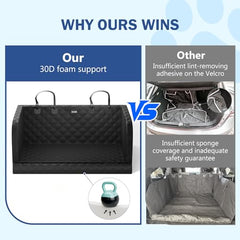 Pecute SUV Cargo Liner murs-hauts protège des poils et des déversements dans l’habitacle.
