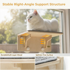 Ventouse rotative Pecute, maintien sûr même pendant les jeux énergiques.