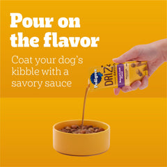 Pedigree Drizzlers verse sur croquettes, repas plus appétissant et facile