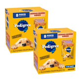 pedigree-chopped-ground-dinner en sachets, texture appétissante et repas complet