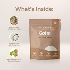 Pelsbarn friandises apaisantes – L-théanine pour l équilibre émotionnel.
