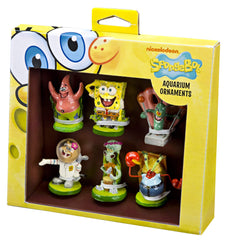 Penn-Plax Bob l'éponge mini-ornement pour aquarium, apporte couleur et thème Bikini Bottom