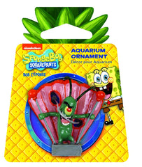 Penn-Plax Plankton mini-ornement aquatique pour décor Bikini Bottom adapté à eau douce et salée.