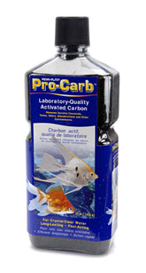 Penn-Plax Pro-Carb en bouteille, carbone actif pour eau d'aquarium claire et sans odeurs.