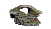 PENN-PLAX Reptology Shale Scape Step Ledge : plateforme pour escalader et se reposer.