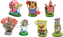 PENN-PLAX Bob l'éponge : figurine d'ornement mini pour aquarium, couleur vive et sûre.