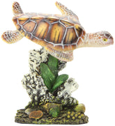 Penn-Plax tortue de mer nageante, décor réaliste pour aquarium, touche naturelle et apaisante.