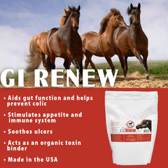 Pennwoods GI Renew prebiotiques-enzymes favorisent une digestion saine et un appétit régulier.