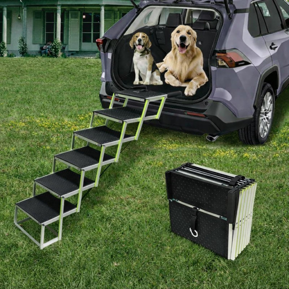 PENSUN escalier chien anti-glisse pour un accès sûr au véhicule.