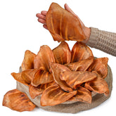 Peppydog demi-oreilles de porc plat: friandise naturelle et longue mastication.