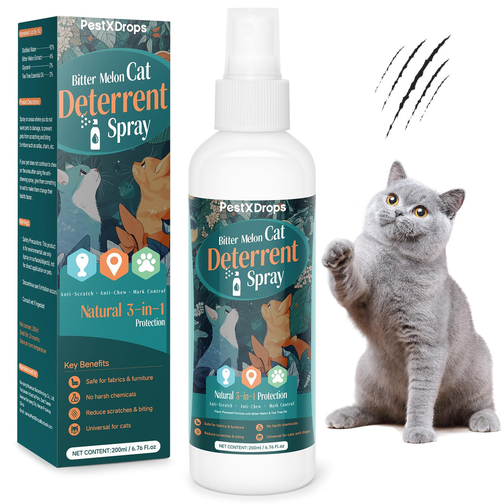 PestXDrops spray dissuasion chats protège canapé sans résidu