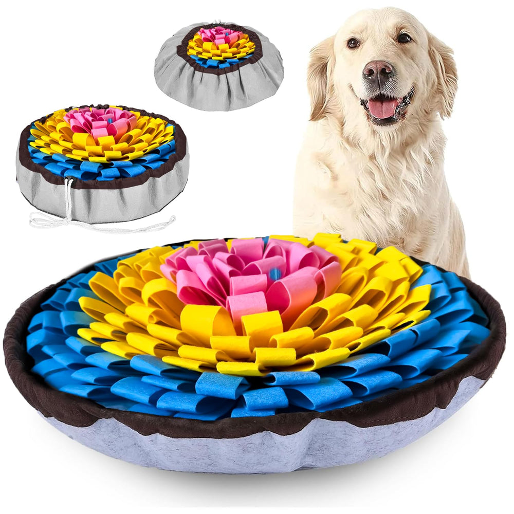 PET ARENA Tapis Snuffle Chien — ensemble, stimulation mentale et enrichissement sensoriel.