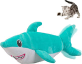 Pet Craft Supply Flipper Flopper Requin interactif: stimulation ludique et mouvement réaliste pour chat.