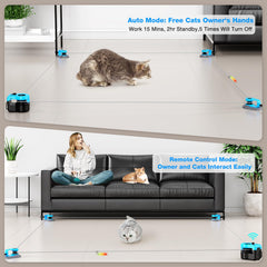 Pet Deluxe corde de 60m fournissant un grand espace de jeu.