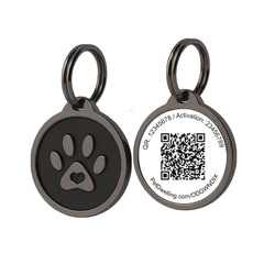 Pet Dwelling etiquette QR code sur collier pour retrouver rapidement votre animal.