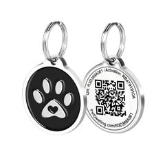 Pet Dwelling plaque QR code chien : identification rapide et sûre.