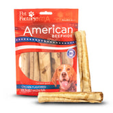 Pet Factory Rouleaux-chip poulet 5 po, mâchage durable pour chien.